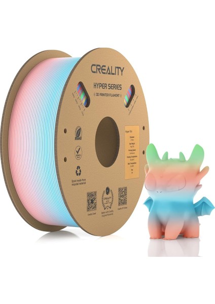 Hyper Rainbow Pla Bahar Gölü Filament 1,75MM 1000GR -