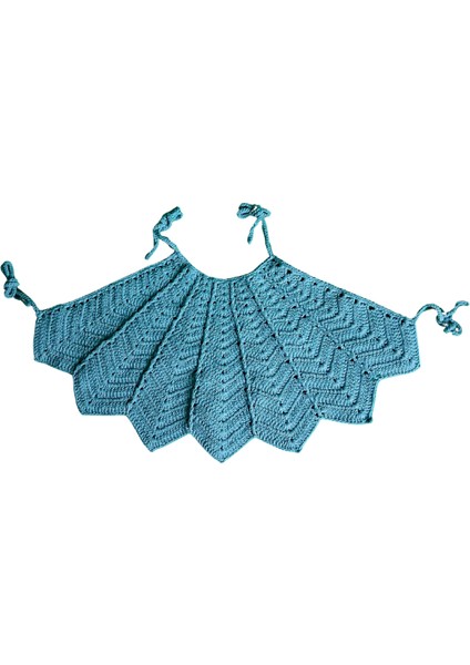 Koyu Mavi Üçgen Büstiyer