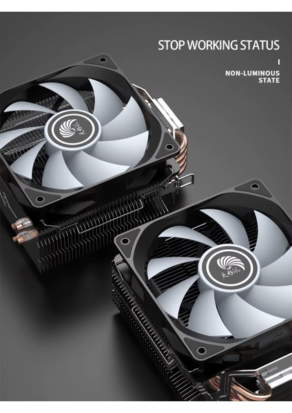 S60 / S40 Işlemci / Cpu Soğutucu Bakır Borulu Kule Tipi Rainbow Amd-Intel fiyatları