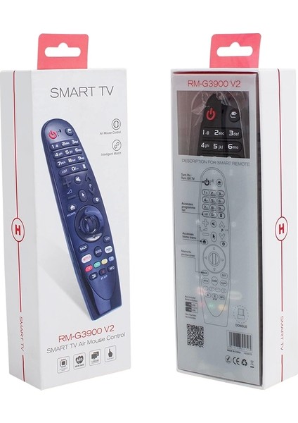 Huayu RM-G3900 V2 Lg Smart Tv Netflıx*amazon Tuşlu Unıversal Sihirli Kumanda (4172) modelleri