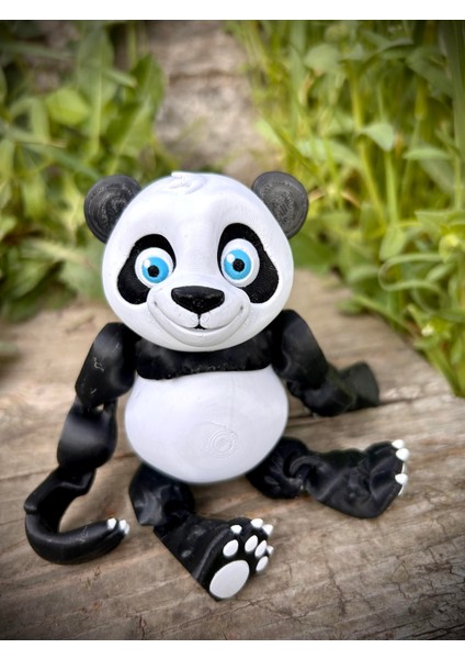 Panda Oyuncak Figür – Sarılmalık Şefkatin Devasa Hâli! 3d Hareketli Organik Vip Model- Büyük Boy