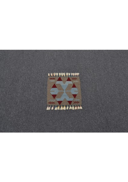 Yeni El Dokuma Kare Köşe Sandalye Minderi Pınarbaşı Kayseri Yün Kilim 5948 fiyatları