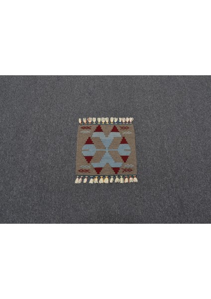 Yeni El Dokuma Kare Köşe Sandalye Minderi Pınarbaşı Kayseri Yün Kilim 5948 modelleri