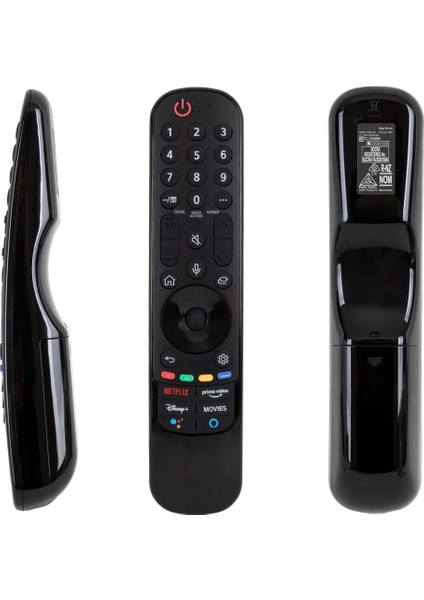 Kl Lg MR21GA AKB76036204 Netflıx-Rakuten Tv-Prıme Vıdeo-Dısney+ Tuşlu Lg Aır Mouse Sihirli Kumanda (4172)