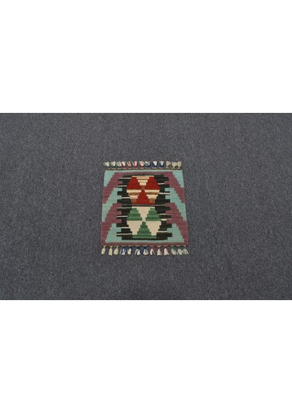 Yeni El Dokuma Kare Köşe Pınarbaşı Kayseri Yün Kilim Koltuk Sandalye Minderi 5961 fiyatları