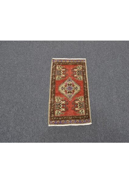 Vintage El Dokuma Nadir Anadolu Yün Halı 5978 fiyatları