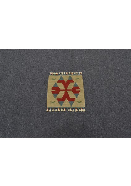 Yeni El Dokuma Kare Köşe Sandalye Minderi Pınarbaşı Kayseri Yün Kilim 5966 fiyatları