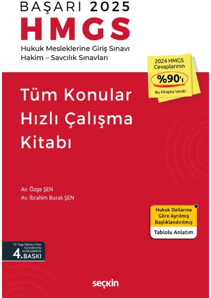 Başarı – Hmgs Tüm Konular Hızlı Çalışma Kitabı