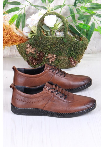 425000 Yumuşak Esnek Rahat Lastik Bağcıklı Hakiki Deri Erkek Ayakkabı fiyatları