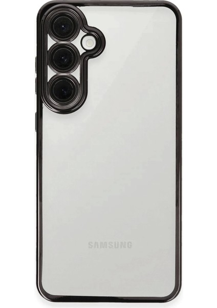 Samsung Galaxy S24 Fe Kılıf Razer Lensli Silikon - Siyah