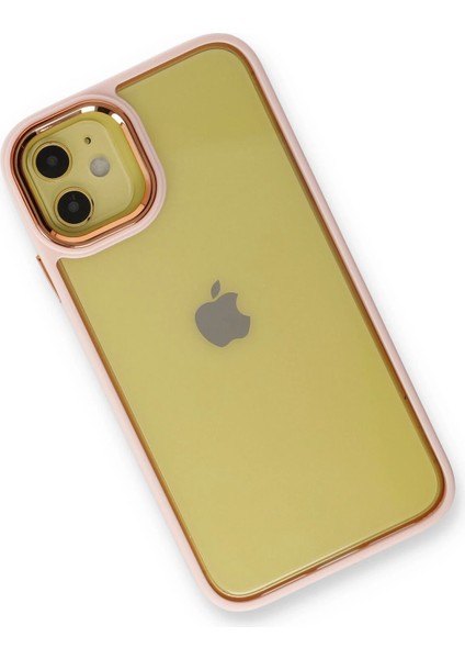 Bfs iPhone 12 Kılıf Dora Kapak - Pudra modelleri