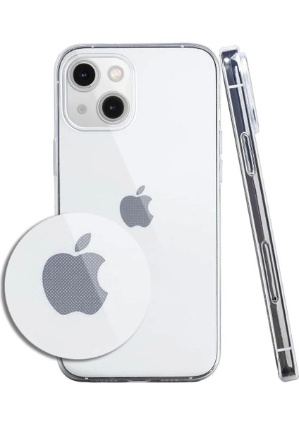 Bfs iPhone 13 Kılıf Lüx Şeffaf Silikon