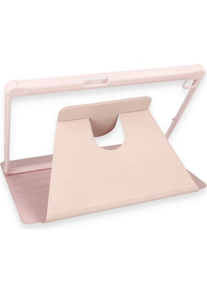 Bfs iPad 10.2 (7.nesil) Kılıf Starling 360 Kalemlikli Tablet Kılıf - Rose Gold