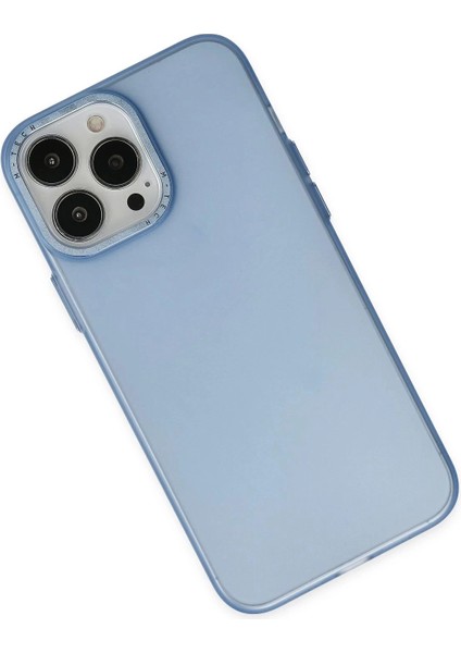 Bfs iPhone 13 Pro Max Kılıf Modos Metal Kapak - Mavi indirimleri