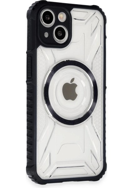 Bfs iPhone 14 Kılıf Prag Magneticsafe Kapak - Siyah