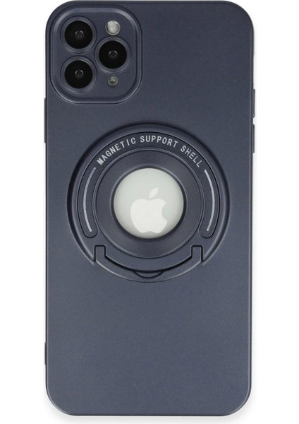 Bfs iPhone 11 Pro Max Kılıf Lukka Magneticsafe Kapak - Lacivert