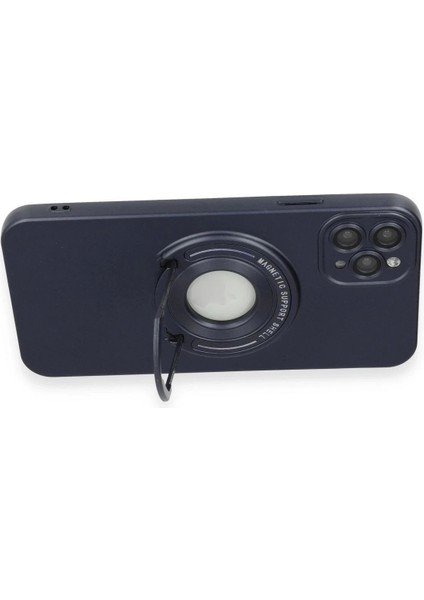 Bfs iPhone 11 Pro Max Kılıf Lukka Magneticsafe Kapak - Lacivert modelleri