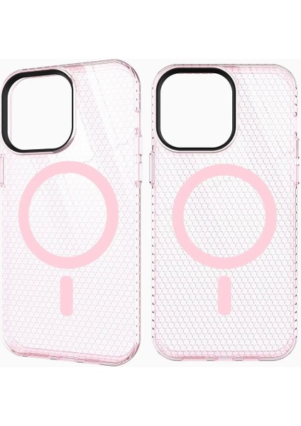 Bfs iPhone 12 Pro Max Kılıf Beta Magneticsafe Silikon - Pembe