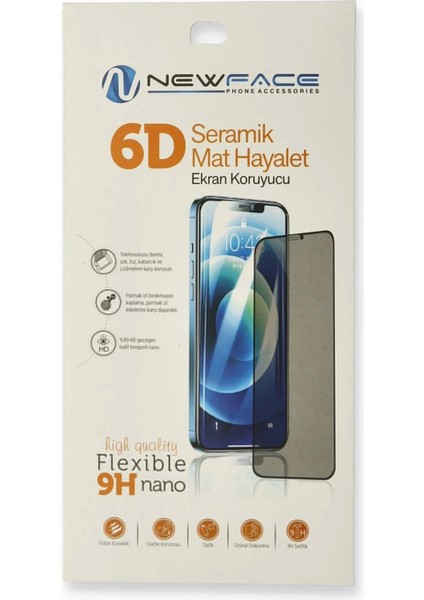 Bfs Samsung Galaxy A12 6d Mat Seramik Hayalet Nano Ekran Koruyucu