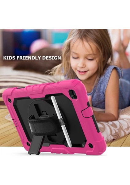 Bfs Samsung Galaxy T290 Tab A 8 Kılıf Pars Tablet Kapak - Pembe