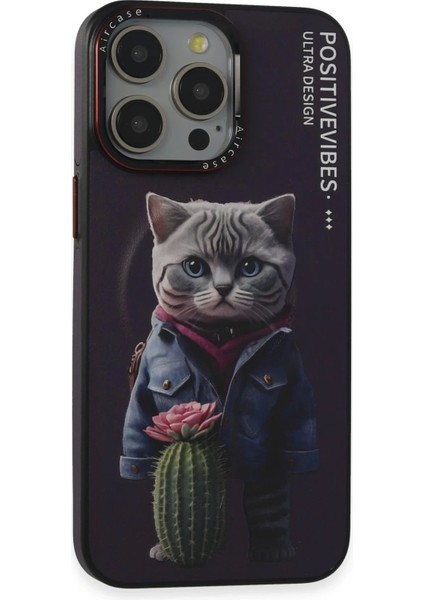 Bfs iPhone 14 Pro Max Fun Magsafe Kapak - Derin Mor