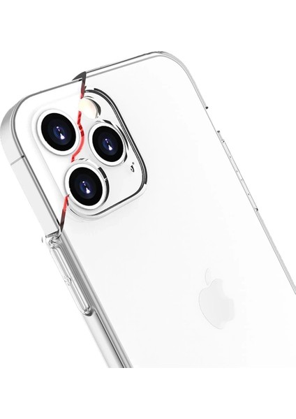 iPhone 13 Pro Max Kılıf Lüx Şeffaf Silikon indirimleri