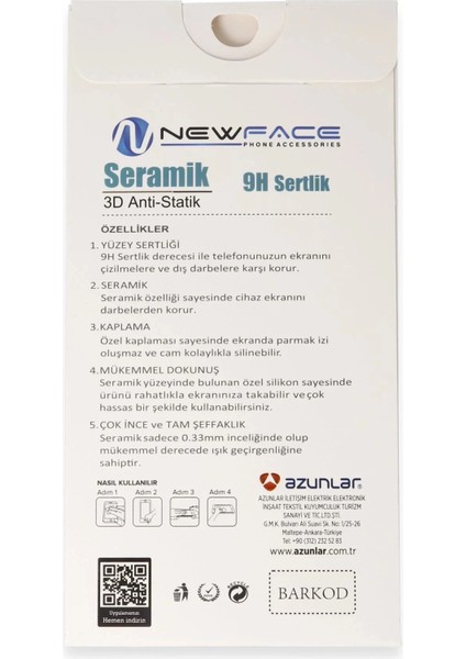 Bfs iPhone 13 Pro 3D Antistatik Seramik Nano Ekran Koruyucu indirimleri