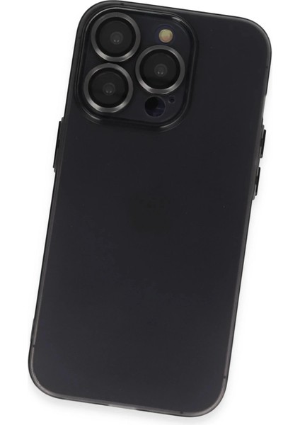 Bfs iPhone 13 Pro Kılıf Luko Lens Silikon - Siyah modelleri