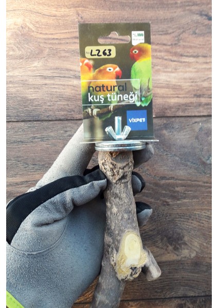 Venty 30 cm Doğal Papağan Tüneği | Jako, Amazon, Alex, Konur, Sultan, Monk, Senegal - L263 modelleri