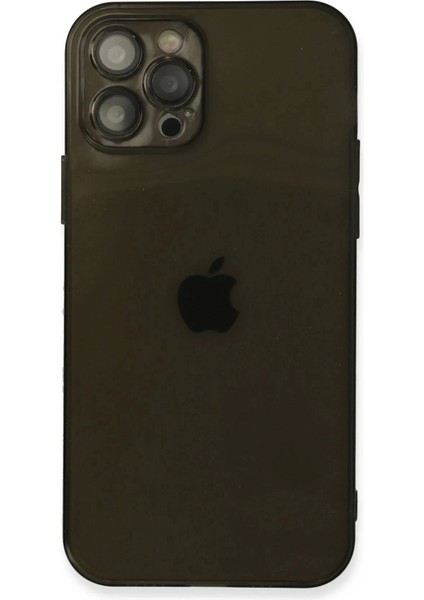 iPhone 12 Pro Kılıf Fly Lens Silikon - Siyah