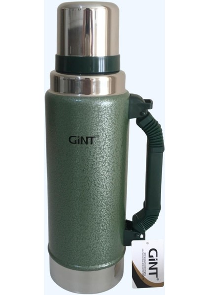 1.25 Litre Paslanmaz Çelik Termos 24 Saat Sıcak 12 Saat Soğuk Yeşil fiyatları