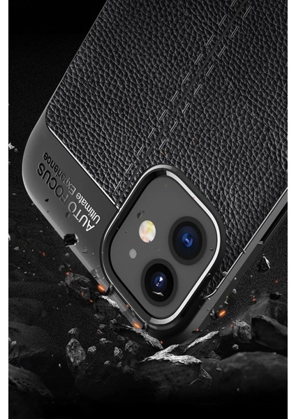 iPhone 12 Mini Kılıf Auto Focus Kapak - Kırmızı modelleri