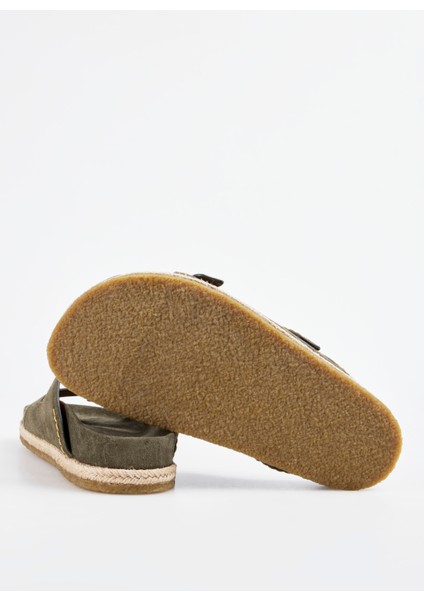 Haki Erkek Terlik Turbach Double Strap modelleri
