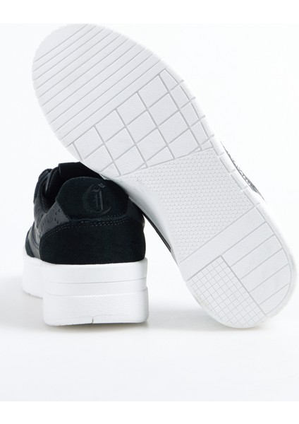 Siyah Kadın Deri Sneaker 78RA3ST3 fırsatları