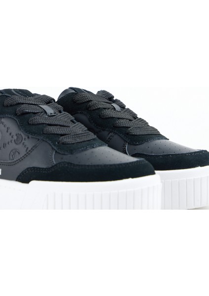 Siyah Kadın Deri Sneaker 78RA3ST3 indirimleri