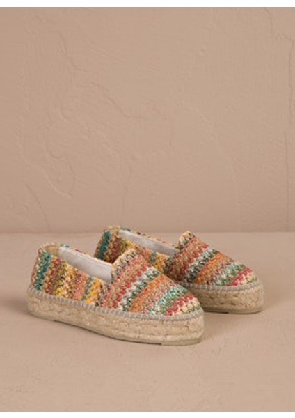 Çok Renkli Kadın Espadril H 3.4 D0