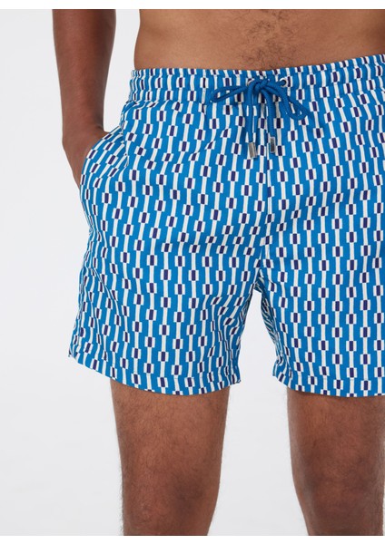 Mavi Erkek Şort Mayo Yalıkavak fırsatları