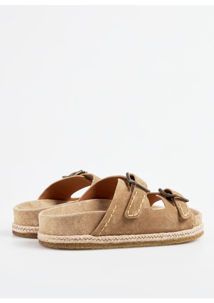 Bej Erkek Terlik Turbach Double Strap modelleri