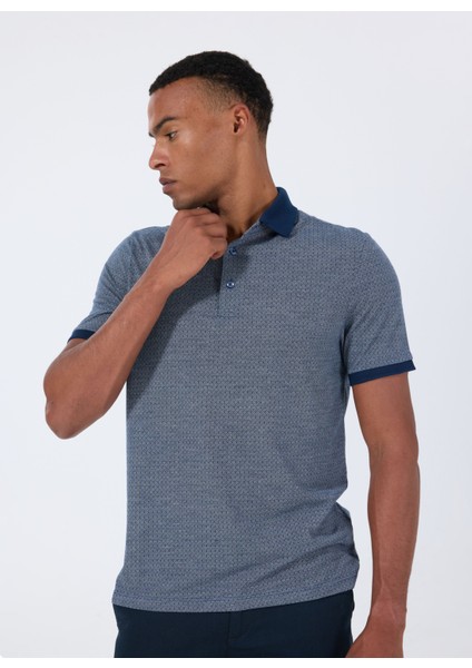 Polo Yaka Lacivert Erkek T-Shirt ACE091252007_LAC modelleri