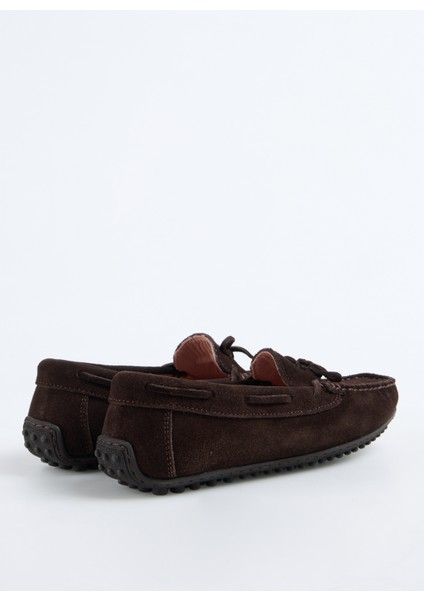 Deri Kahve Kadın Loafer D-Raron modelleri