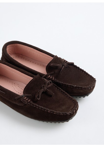 Deri Kahve Kadın Loafer D-Raron indirimleri