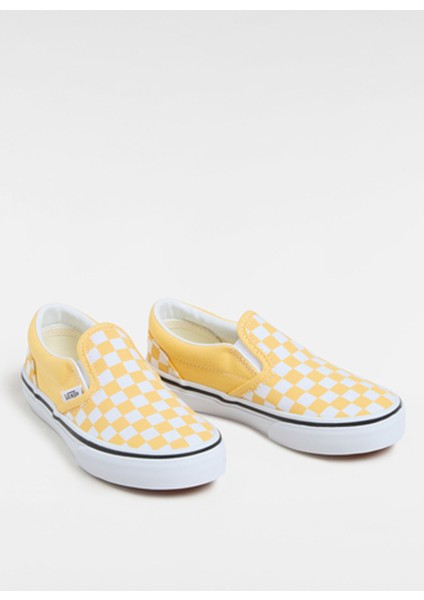 Sarı Erkek Çocuk Kanvas Yürüyüş Ayakkabısı VN000D0JP1T1-CLASSIC Slip-On fiyatları