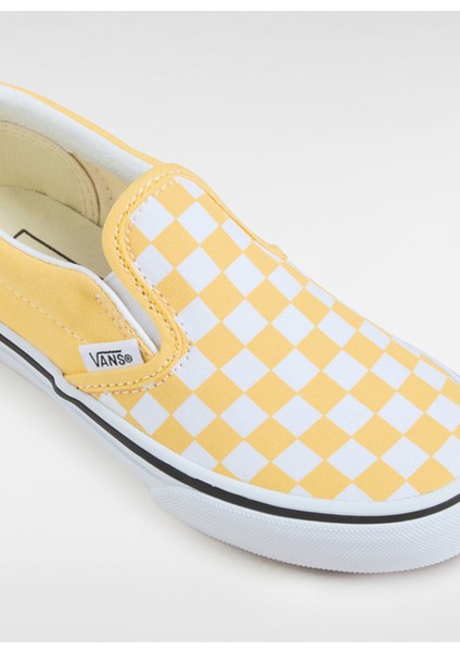 Sarı Erkek Çocuk Kanvas Yürüyüş Ayakkabısı VN000D0JP1T1-CLASSIC Slip-On modelleri