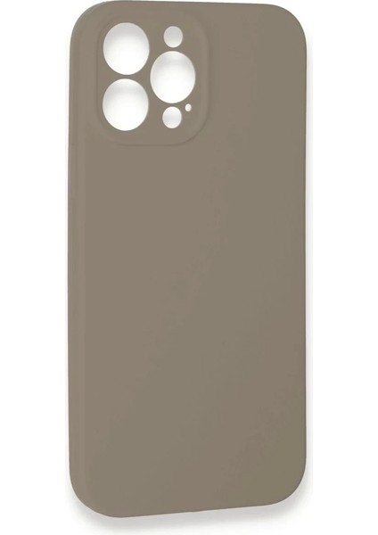 iPhone 13 Pro Max Kılıf Lansman Legant Silikon - Bej modelleri