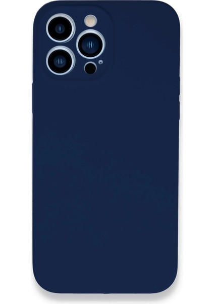 iPhone 13 Pro Kılıf Lansman Legant Silikon - Lacivert