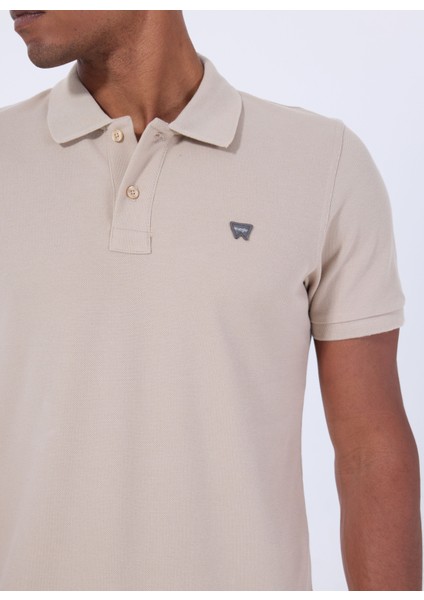 Krem Erkek Polo T-Shirt MW7D5K4XX2TUQ Erkek Regular Polo fırsatları