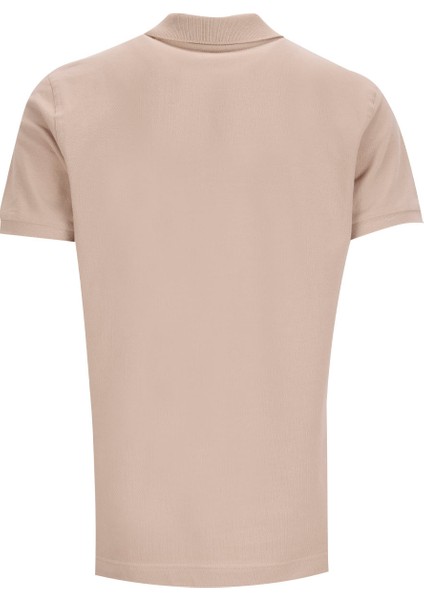 Krem Erkek Polo T-Shirt MW7D5K4XX2TUQ Erkek Regular Polo