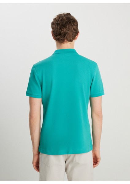 Yeşil Erkek Polo T-Shirt MW7D5K4XX2T208 Erkek Regular Polo fırsatları