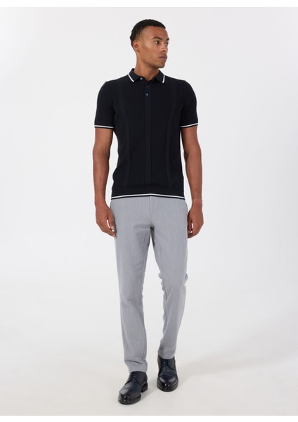 Bağlamalı Bel Normal Paça Slim Fit Gri Erkek Pantolon ACE001252269_GRI fiyatları