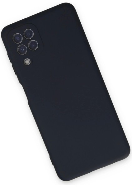 Samsung Galaxy A22 Kılıf Nano Içi Kadife Silikon - Lacivert fiyatları